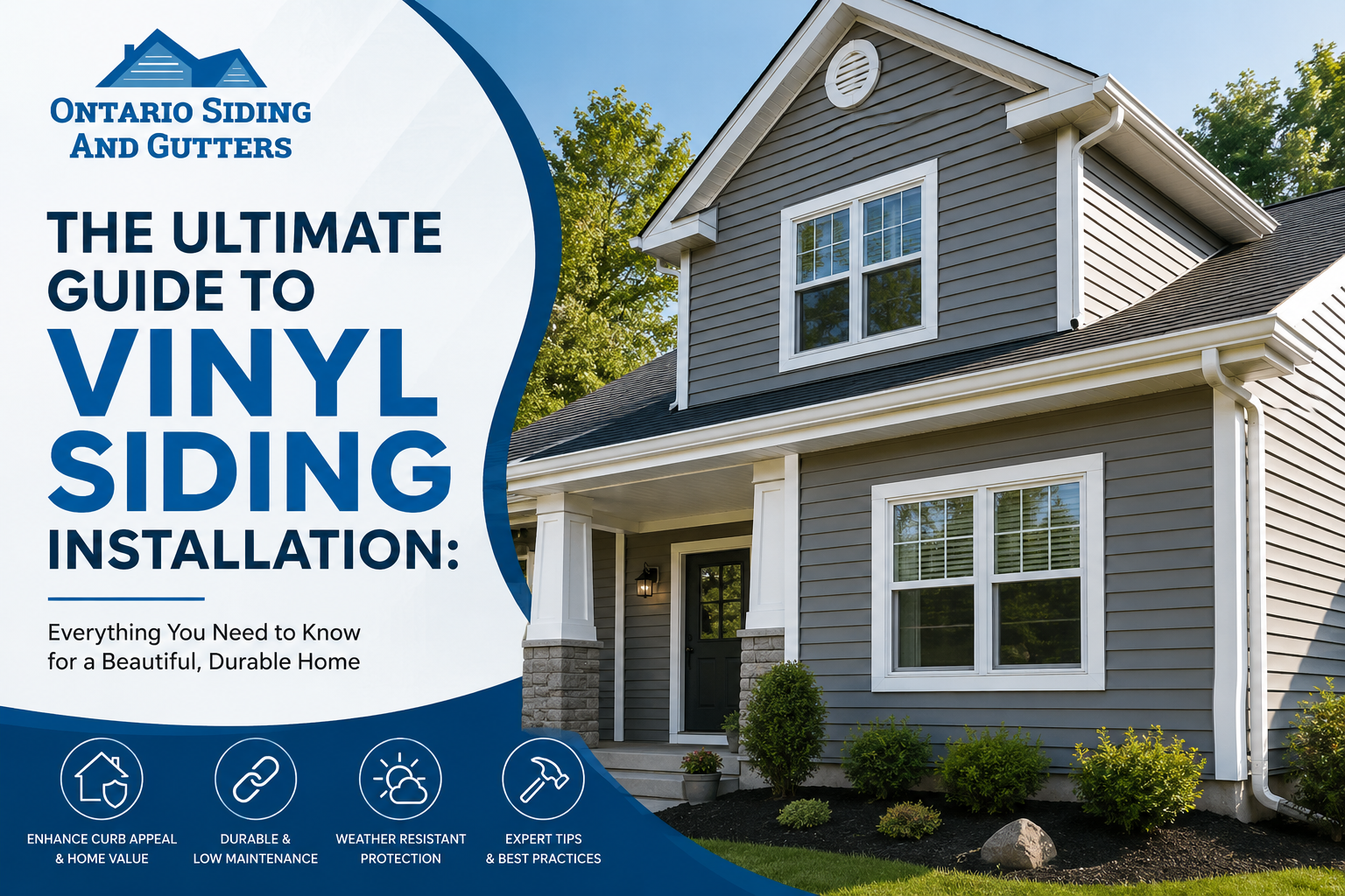 Winter Care for Gutters and Siding Vinyl Siding Installation